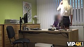 Nathaly teges flirts for a drive, but ends up in sex for cash.