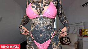 slutty micro bikini twerking easter bunny lingerie haul