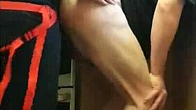 Pegging my boyfriend's ass in the kitchen, cornfield, and bathroom with ass to mouth.