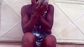 Hey, crazybitch keeps twerking until she goes naked