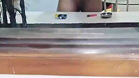 Two Brazilian Babes Share Cock Before Quickie Fuck