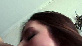 Barely legal step sister has her first sex