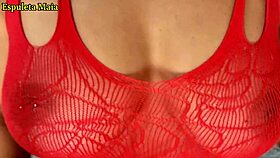 Morena guides your stroke to her orders