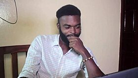 boyfriends best friend visits for interracial fucking at home