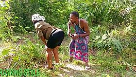 watch this bbw blonde ride a big cock outdoors in cowgirl?