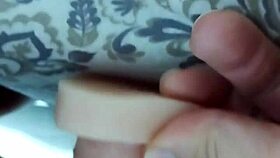 Friend's Double Penetration With Huge Cock And Anal Toys