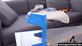 Rocky Emerson gets doggy fucked by Alex.