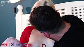 gorgeous british ellie gets teased and edged