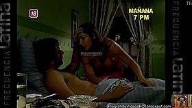 Tatiana Astengo strips naked in Django scene