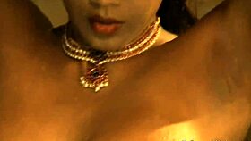 I admire the beautiful brunette goddess undressing and dancing teasingly from india