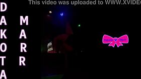 dakota marr pole dances teasingly in nebraska strip club