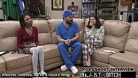 Solana Spits Doctor's Cum