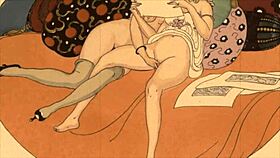 vintage erotic cartoon drawings collection