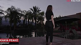 Khaya peake audition, ready for that black blowjob sex?