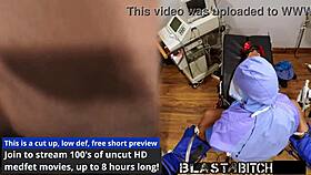 Minnie rose performs backstage in latex outfit with close-up shots