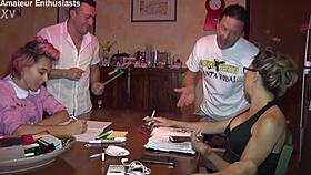 hey mom, they broke my ass with that intense anal group fucking and orgasms