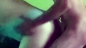 Aurora Estelar and Hunter have hot sex in the living room with creampie close-up