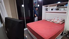 Old Husband Blindfolds Wife In Bedroom, Invites Friend For Cuckold Sex