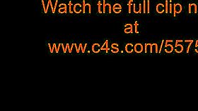 Nylon footjob in classroom before college class