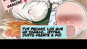 Secret sex with pretty village girl in anime