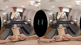 Vrhush Zoe Sparx's ass explodes with cum in hardcore action!