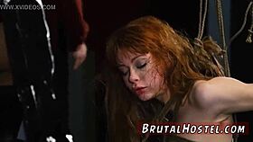 Teen 18+ Takes Mature Strapon Anal!