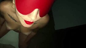 Betsy enjoys a liquid lunch compilation with various drinks.