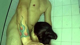 Fpov fingering hairy japanese pussy until she squirts close up