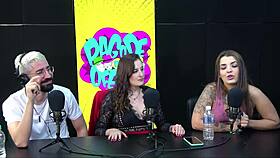 Brazilian amateurs slowly insert into the ass in a homemade scene.