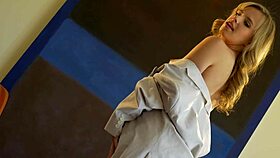 Jillian Janson Teases Her Nipples While Rubbing Her Clit And Masturbating!