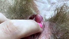 New Extreme Closeup of Huge Clit Rubbing Orgasm
