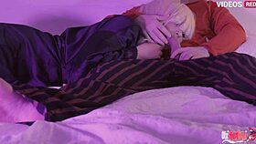 Stepmommy and Stepson Share a Deep Mouth Fucking Experience