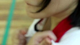 Want to see the volleyball babe's huge tits?