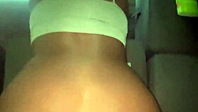 i scream in orgasm during this quick doggystyle fuck before her momma gets home