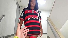 Naughty Neighbor Takes Me to His App for Rough Play!