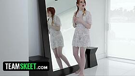 krystal orchid rides cowgirl on hairy petite 18+ ass in reality hardcore cumshot