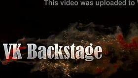 hot pearl bends over for a biker's big cock in her ass outdoors.