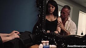 Does Whitney Wright seduce an older guy for money?