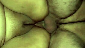 eating my stepmom's tight pussy on all fours