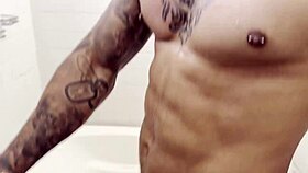 Luiza Marcato Gets Surprised In The Shower With Hard Anal And Creampie