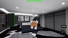 roblox baddie in rough doggystyle position