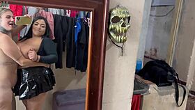 i caught my tenant masturbating in the backyard and joined in