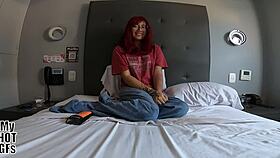 the condom slipped off, but don't cum inside me 😏