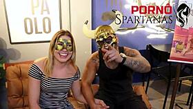 Gabily Curte A Jeba Preta Do Spartano E Deixa Corno Bolado