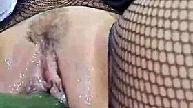 Hot Colombian Rabbitquicky Inserts Cucumber Into Wet Pussy For Multiple Orgasms