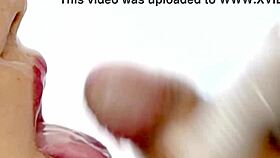 Close up of Japanese amateur bent over in doggystyle, ass on display