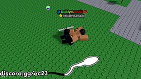 roblox girl riding my cock hard, wet pussy and anal in roblox