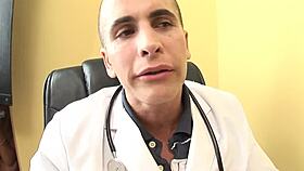 latina babe moans during quick hospital fuck