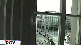 my pussy shines with your cum after anal creampie 😈 homemade orgasm