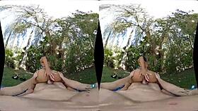 Jewels Jade handles big jobs in MILF VR.